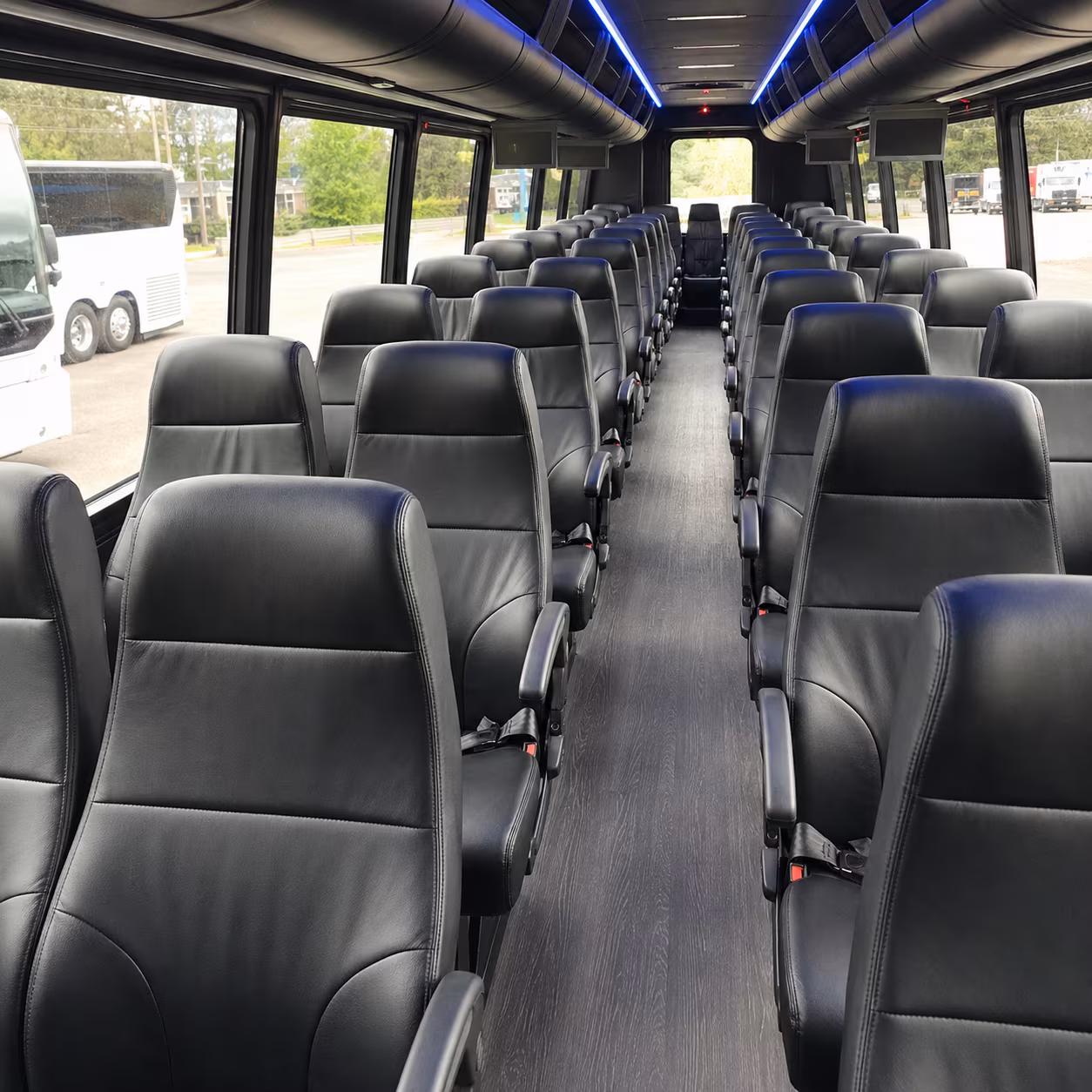 alameda 30 passenger minibus interior