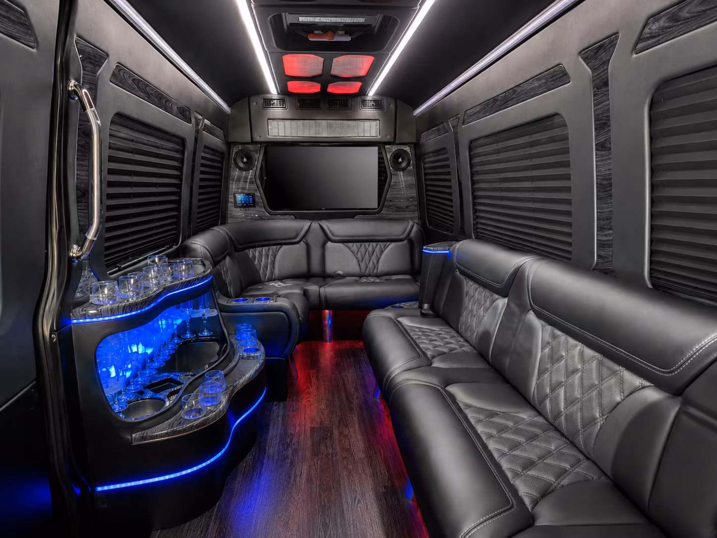 alameda sprinter limousine inside