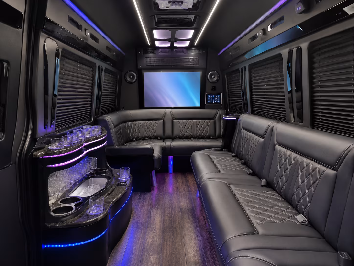 alameda sprinter limousine interior