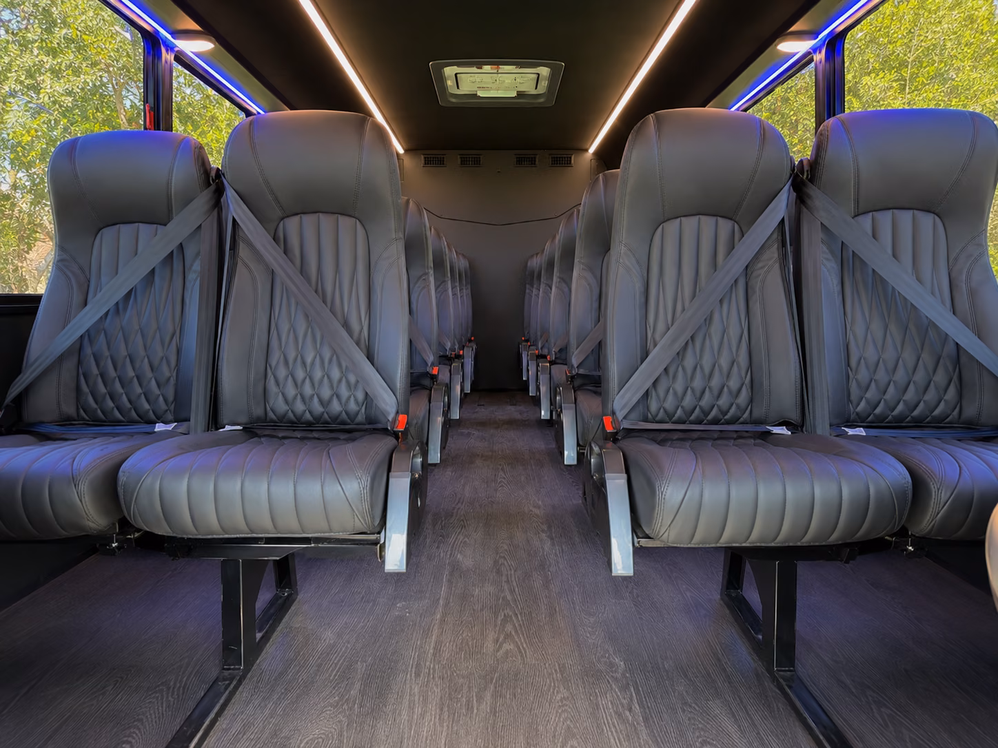 charter buses for multi day alameda wedding weekends